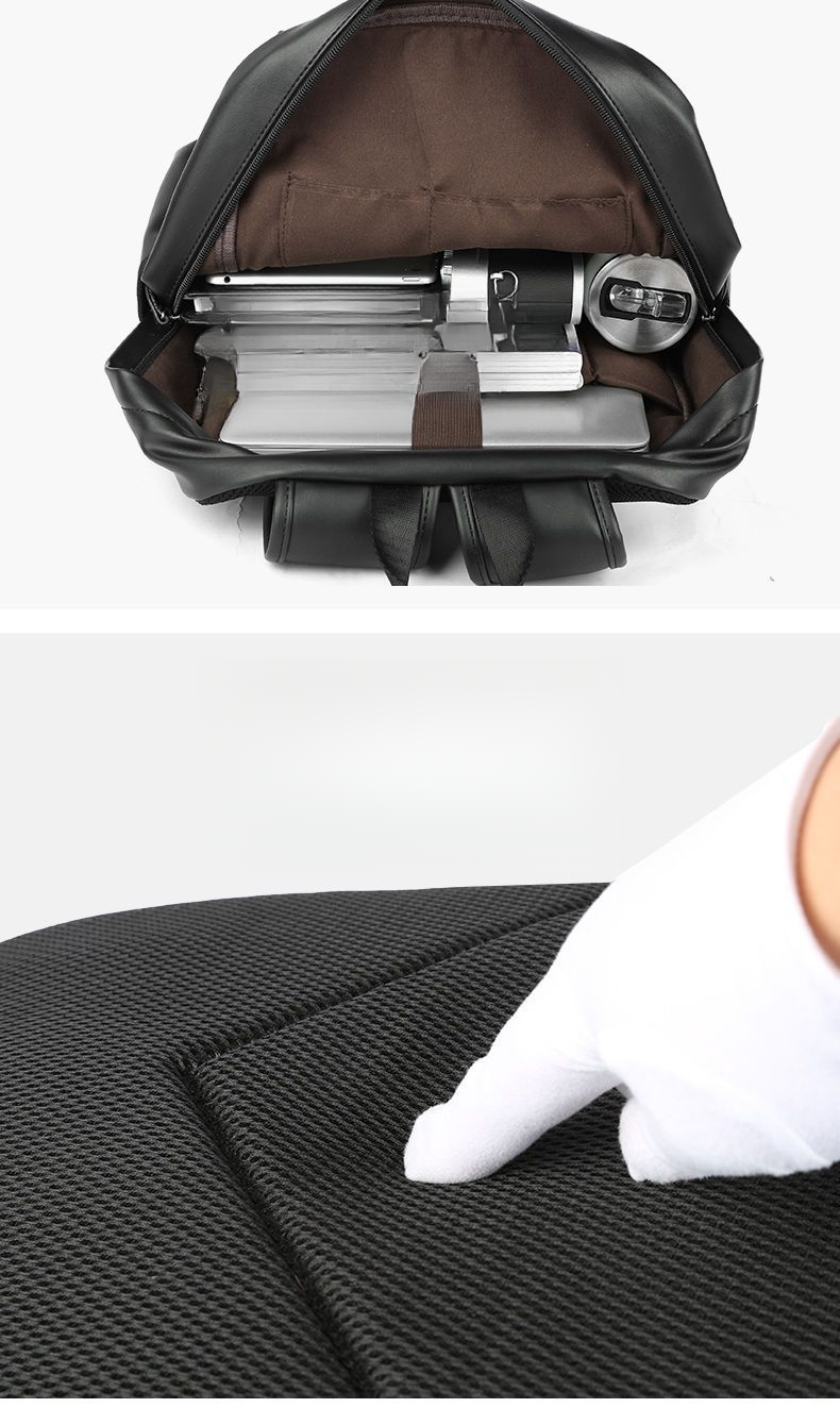 Herren Casual Leder Modetrend Große Kapazität Reise Student Laptop Tasche 2025 Frühling und Sommer Neue Mode Vielseitig Casual Täglich_voghion.com