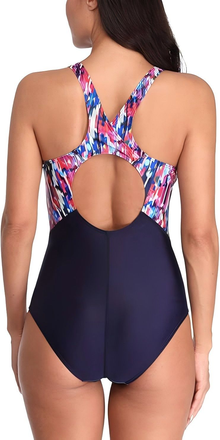 Maillot de bain une pièce pour femme, dos nu, pour le sport et la course_voghion.com