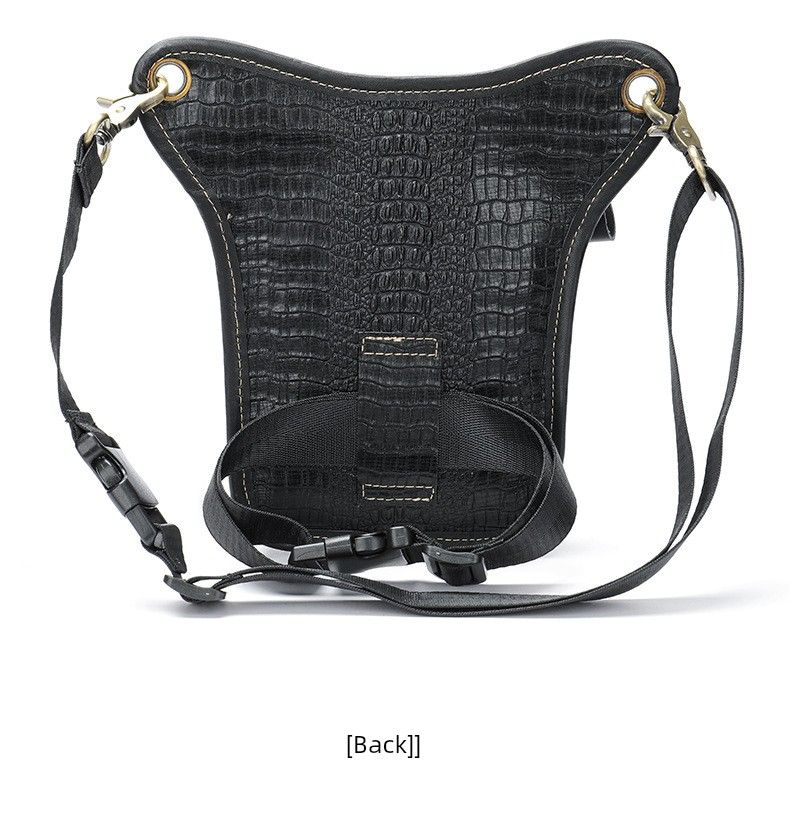 MVA New Arrival Outdoor Sports First Layer Cowhide Leg Bag_voghion.com