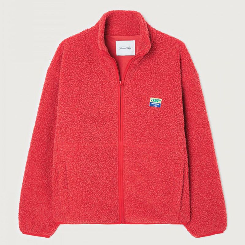 Jaqueta de lã feminina, aconchegante, manga comprida, retrô, esportiva, inverno, quente, agasalho solto, gola alta, pulôver, moda casual_voghion.com