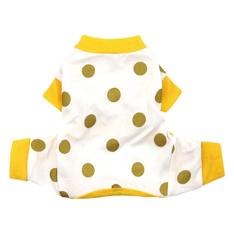 Four-Legged Belly Protection Clothes Spring And Pet Teddy Bichon Pomeranian Cat Small Dog Autumn Pajamas_voghion.com