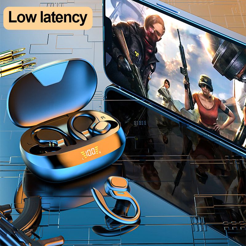 2024 TWS Drahtlose Kopfhörer Bluetooth Kopfhörer Ohr Haken Laufen Sport Ohrhörer_voghion.com