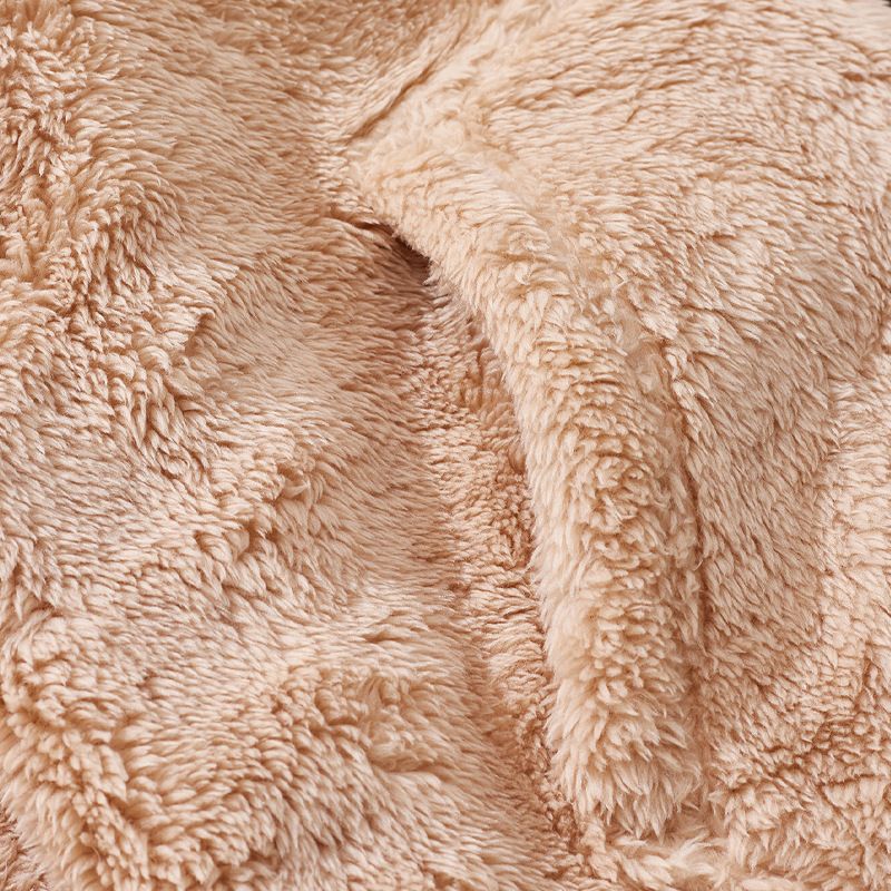 2025 Herfst Winter Fleece Warme Wollen Trui Jas Casual Capuchon Cardigan_voghion.com