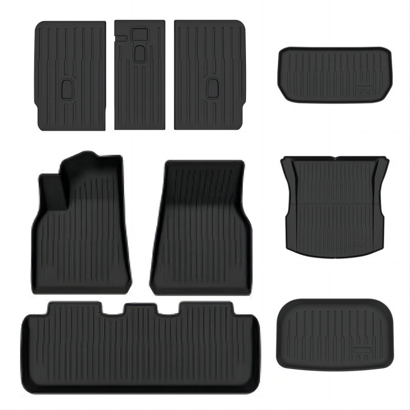 Suitable For Tesla Y/3 All-weather Waterproof And Odor-free TPE Special Car Car Floor Mat_voghion.com