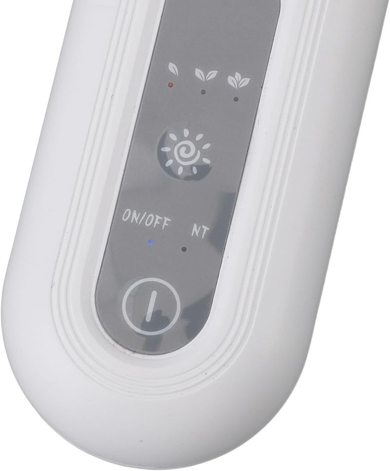 Dispositivo de hidratação ocular Pulverizador ocular recarregável para aliviar olhos secos e hidratar o rosto, compressa quente portátil - Branco_voghion.com