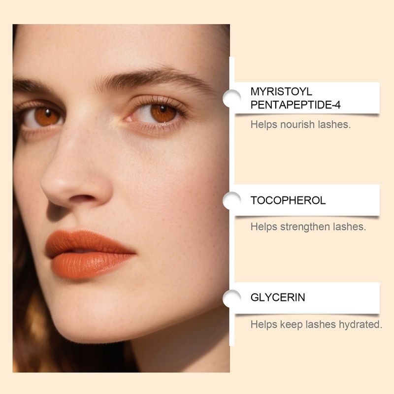 Zephoco Mascara Gentle Eye Lash Root Daily Natural Curling Beautiful Makeup Convenient Application_voghion.com