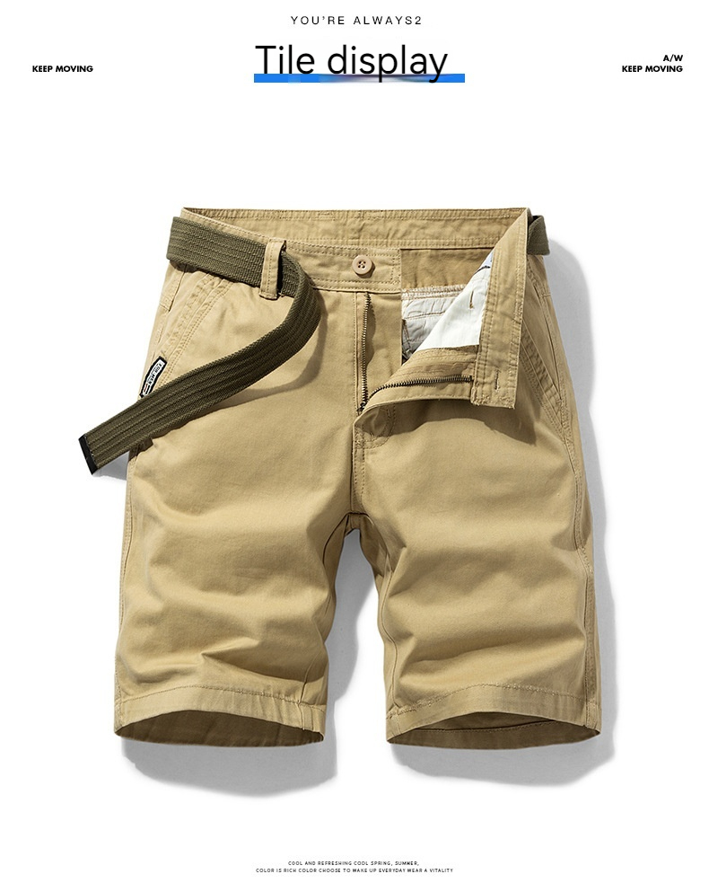 2024 Internet-Promi-Neuestes Modell Herren Sommer locker sitzende Arbeitskleidung Sport Casual Cropped Shorts, Herren_voghion.com