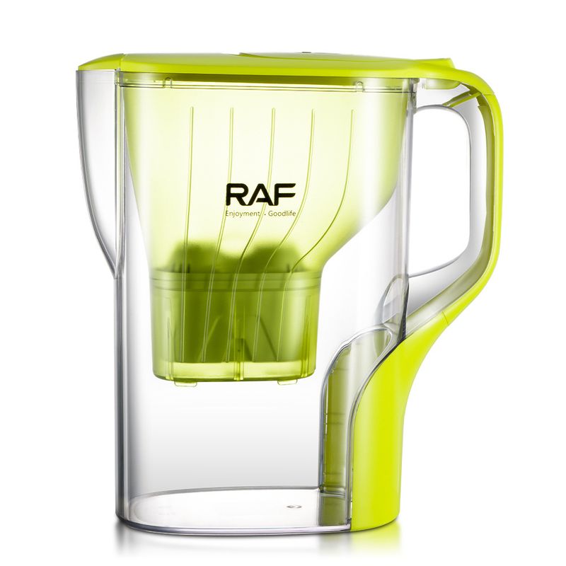 RAF European Standard Cross border Przezroczysta szklana butelka na wodę o pojemności 4,2 l z filtrem o dużej pojemności i wielu funkcjach_voghion.com