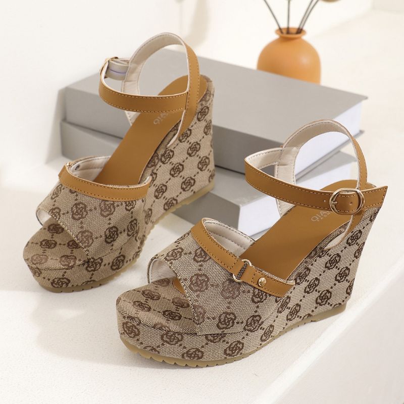 Wysokie Obcasy Koturny Letnie Damskie Buty Luksusowe Designerskie Sandały Casualowe Platformy Andalen Sandały Ias De Mujer_voghion.com