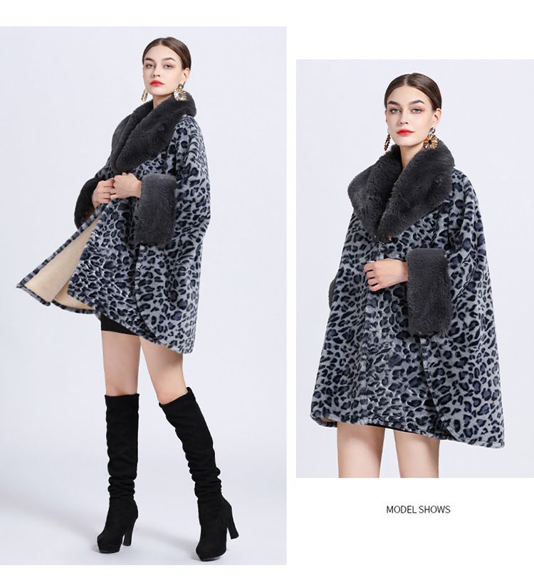 Plus-size Woolen Coat Cardigan_voghion.com