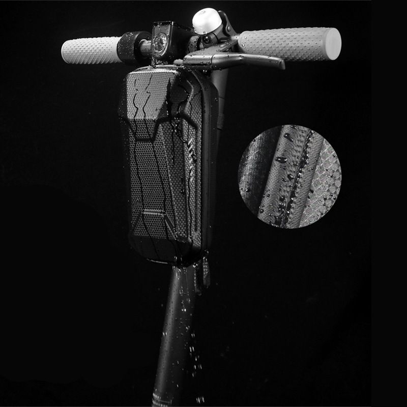 Elektrikli Scooter Bisiklet İlk Paket Katlanır Bisiklet Hızlı Çıkarılabilir Çanta Eva Sert Kabuk Ön Çanta_voghion.com