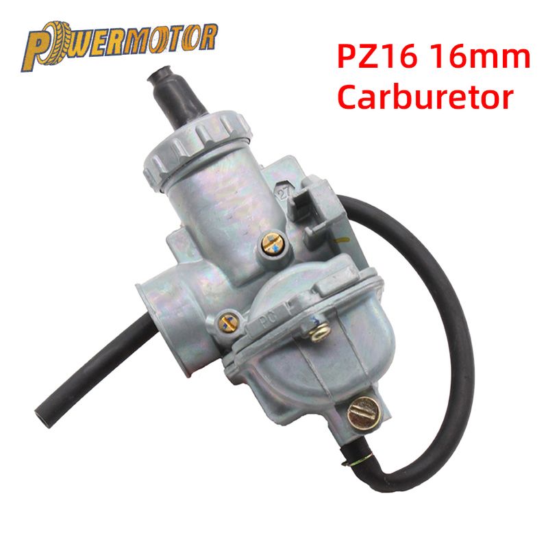 Carburatore per moto Carb Hand Choke PZ16 16mm Universale per KEIHI 50cc 70cc Motocross ATV Quad Pit Dirt Bike_voghion.com