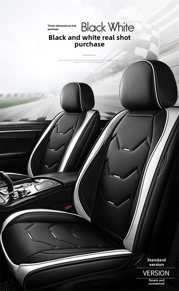 Automobilio pagalvė „Four Seasons“ tinka mielas „viskas įskaičiuota“ sėdynės užvalkalas Vasarinis visiškai uždaras sėdynės pagalvėlė Goddess odinis sėdynės užvalkalas Naujas_voghion.com