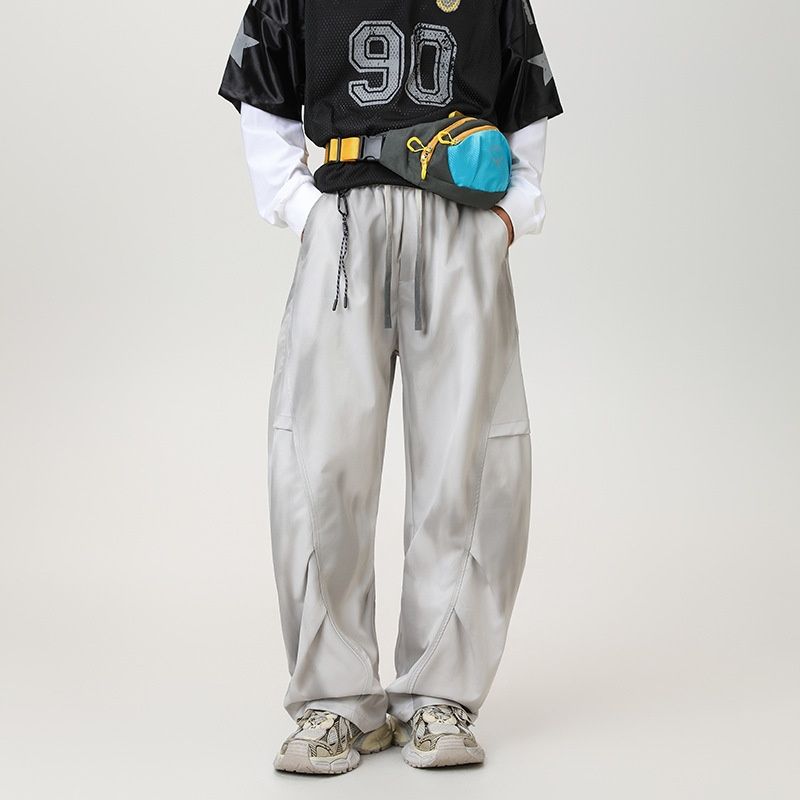 001 Cross-Border High Street American Style Trendy Paratrooper Long Functional Cargo Men's Outdoor Oversized Retro Gradient_voghion.com