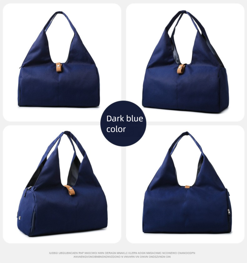 Lulu Same Style Yoga per donne, borsa da palestra di grande capacità con separazione tra asciutto e bagnato, borsa da viaggio per viaggi di breve durata, borsa da viaggio d'affari_voghion.com