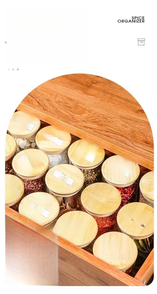 【 2575 heiß verkaufte Artikel in 30 Tagen 】 Gewürzverpackung, Aufbewahrung, neue Dose, Box, Küche, Zuhause, achteckig, Zimt, Sichuan_voghion.com