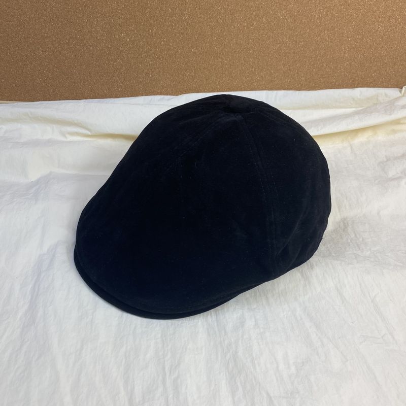 Forward Cap Autumn Winter British Style Beret Large Head Circumference Face Slimming Solid Color Fashion Hat For Women_voghion.com