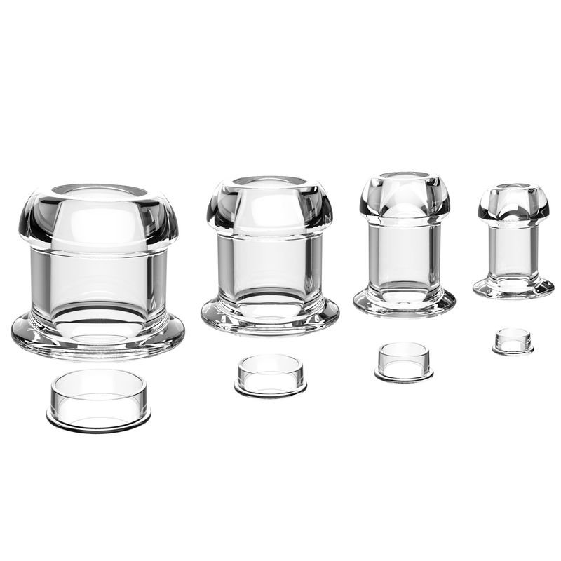 Hollow Expander, Anal Beads, With Plug, Tunnel, Transparent, Anus Expansion, Adult Toys, Gay Men, For Women_voghion.com