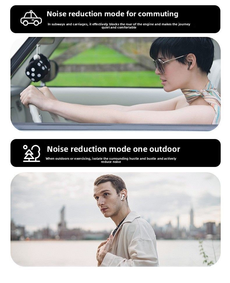 Cross-Border A9Pro Kabellose Bluetooth-Ohrhörer mit vollfarbigem Touchscreen, verlustfreier Audioqualität und multifunktionalem Smart-Screen_voghion.com