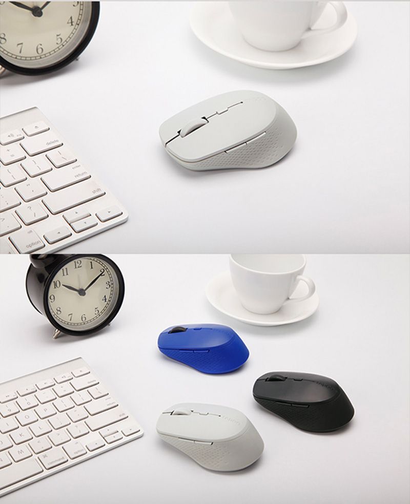 New Rapoo Multi-mode Silent Wireless Mouse With 1600DPI Bluetooth-compatible And 2.4GHz For Three Devices Connection_voghion.com