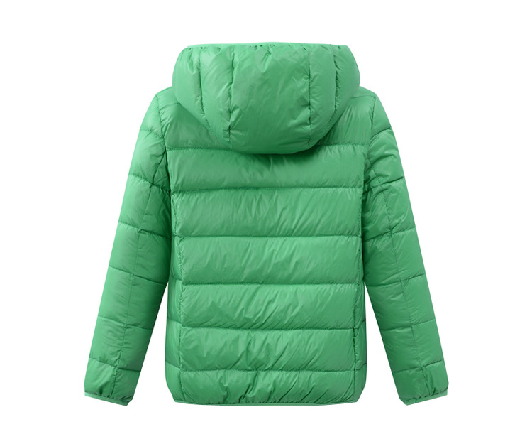 abbigliamento per bambini Bambini ragazzi piumino leggero con cappuccio ragazze novità bambini medi e piccoli bambini medi e grandi_voghion.com