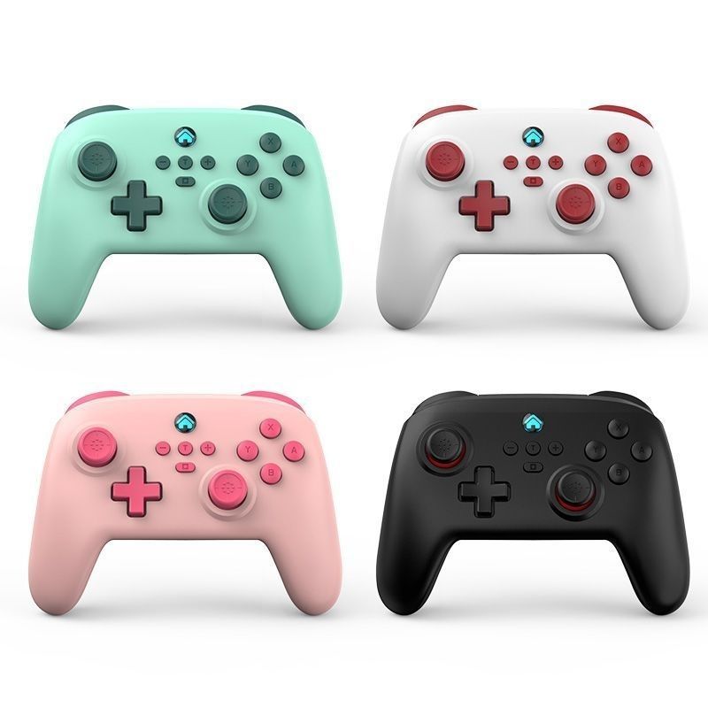 Controller emulatore Yuzu per PC, computer e console di gioco Bluetooth Switch NS con sensore di movimento, giroscopio, riattivazione con un tasto_voghion.com