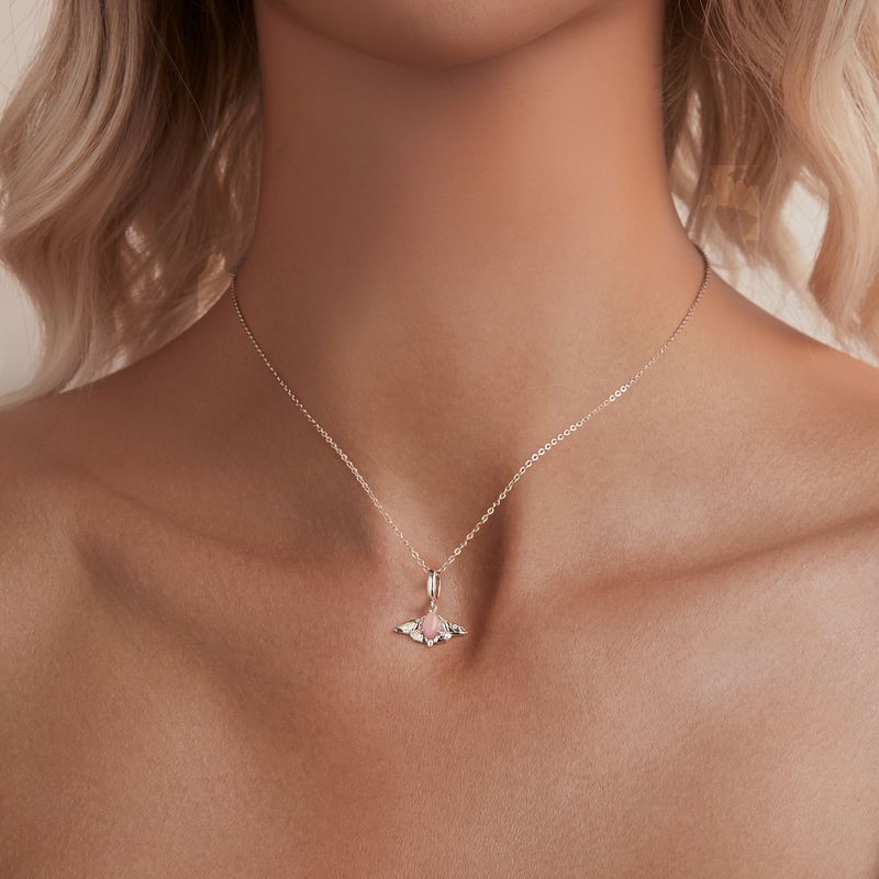 Ciondolo a forma di falena in argento sterling_voghion.com