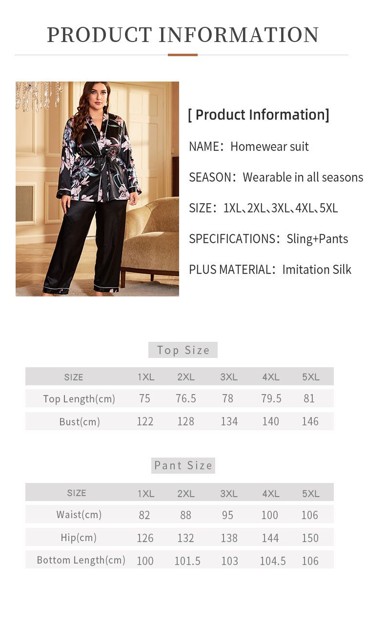 Dames Nachtkleding Grote maten Pyjama's Badjassen Sexy Kamerjas Huiskleding IJs Zijden Nachtjapon_voghion.com