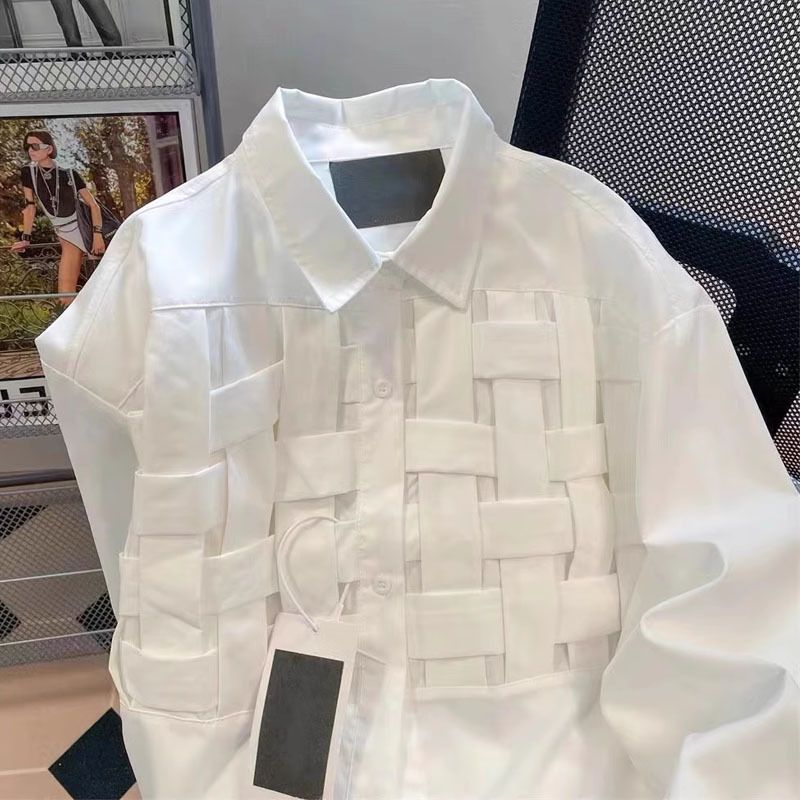 Kadınlar için Bahar Yeni Japon Retro Omuz Üstü Tek Düğmeli Trend_voghion.com
