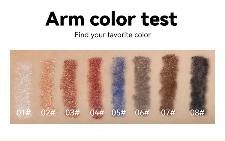 Eight Color Pearlescent Eye Shadow Stick Is Popular To Brighten High Gloss Sleeping Silkworm Pen Lazy People's Monochrome Eye Shadow Makeup_voghion.com