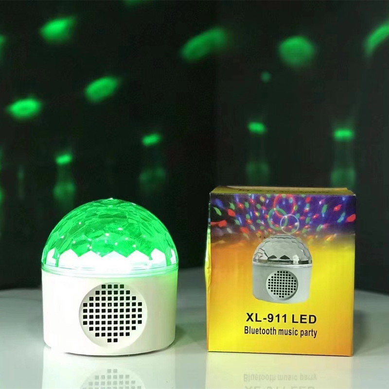 Neu Magic Ball Bluetooth KTV Musik Starry Sky Full Farbe Laser Projektion Licht RGB Atmosphäre Mini Audio_voghion.com