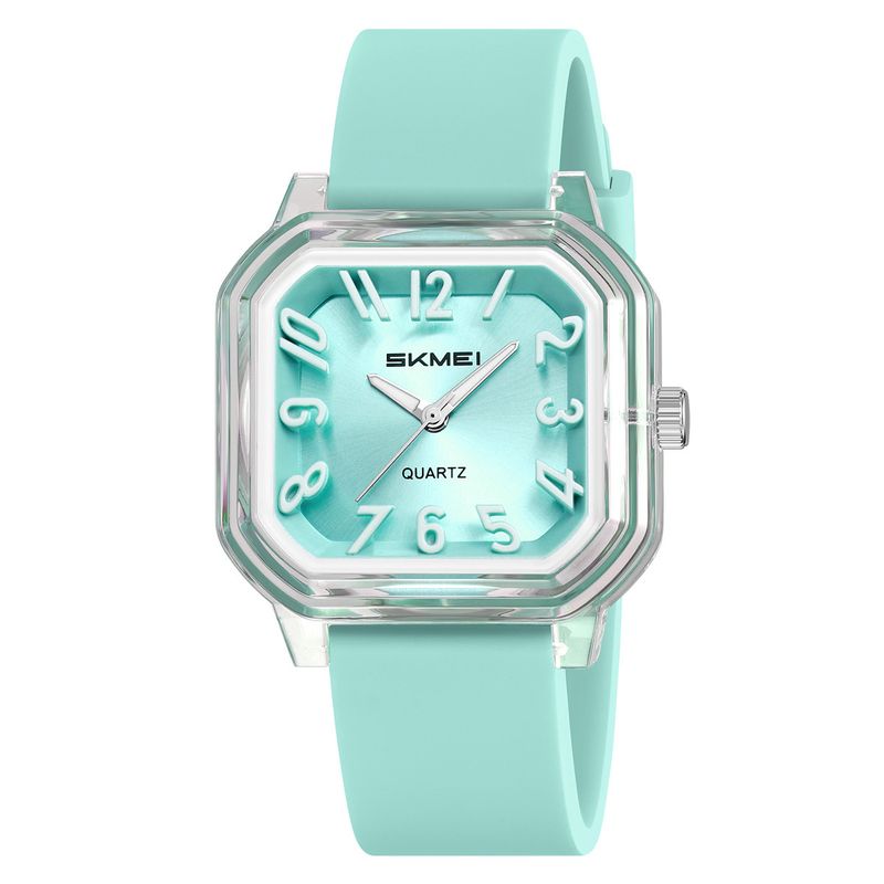 Reloj de cuarzo Moment Beauty Summer Jelly Color para mujeres y estudiantes, con correa de silicona, a la moda, para parejas_voghion.com