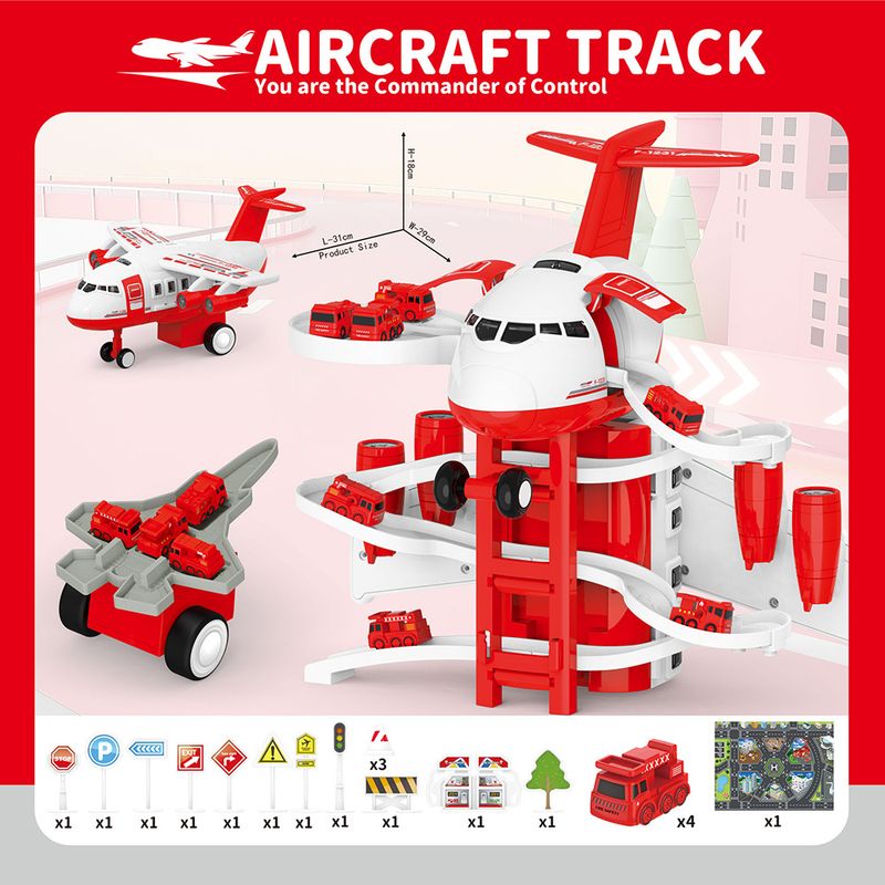 Giocattoli per riporre i binari, regali educativi per bambini, giocattoli per montare binari multistrato_voghion.com