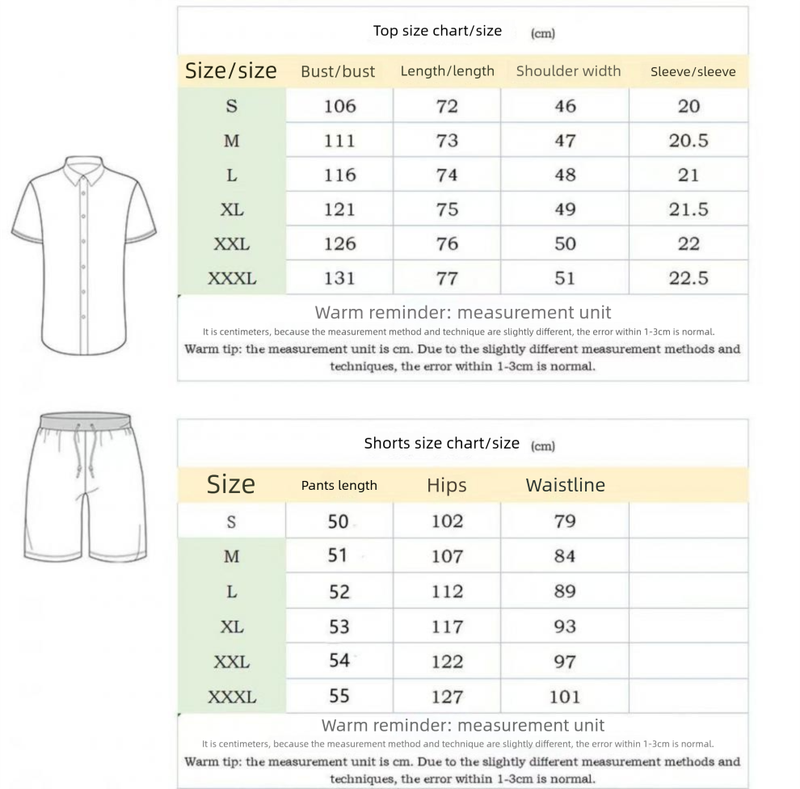 Ensemble deux pièces décontracté à manches courtes et short pour homme, nouvelle marque tendance, imprimé aléatoire, mode, été_voghion.com