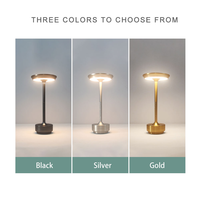 Cordless Table Lamp LED Rechargeable Touch Desk Lamps Night Light Table Lamp Cafe Bedroom Bar Modern Minimalist Decoration Bedside Table Lamps Gifts_voghion.com