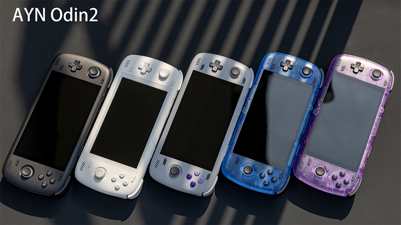 Console de jeux portable AYN Odin 2 Pro, 12 Go, 256 Go, Android 13, écran tactile IPS 6 pouces, 8 gen 2, batterie 8 000 mAh, Wi-Fi 7, Bluetooth_voghion.com