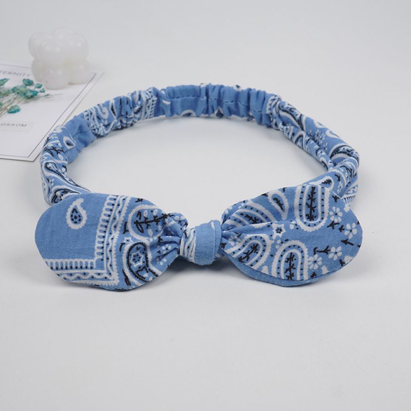 Nuovo elastico annodato con orecchie da coniglio, fascia elastica in filo d'acciaio, accessori per capelli da donna_voghion.com