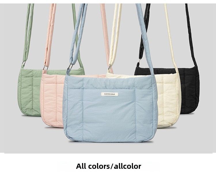 Shoulder New Autumn And Winter Models, Soft Nylon Canvas Messenger Bag, Women's Fashion Simple Lightweight Aron Sweet_voghion.com