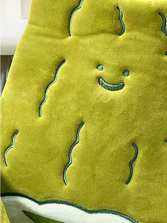 2023 Nuovo Bitter Gourd Double Shoulder Slant Cross Bag Doppio scopo Peluche Casual Carino Studente Mini Zaino_voghion.com