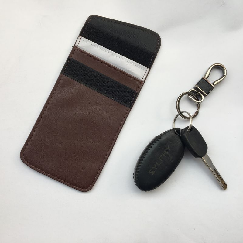 2025 New Radiation Shielding Phone Signal Bag Anti-GPS Tracking RFID Car Blocking Key Case_voghion.com