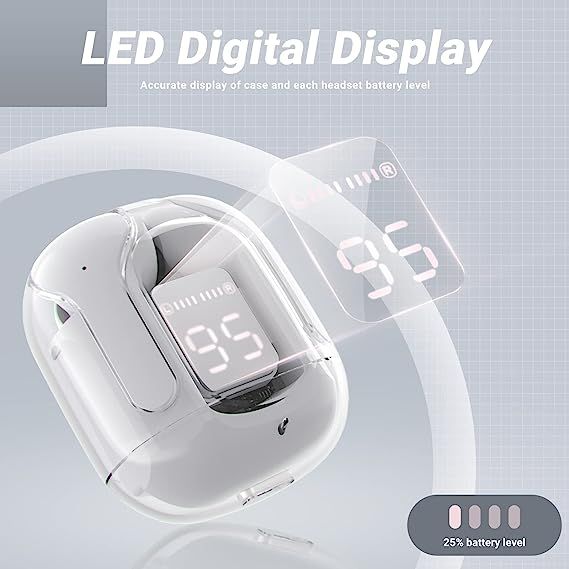 Music Festival Wireless Earbud 5.3 Stereo Bass Earphones 2023 Noise Cancelling Earbuds 40H Dual Mic Call Earb_voghion.com