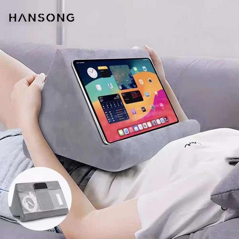 Tablet Stand Multifunctional Sponge Pillow Holder For IPad Xiaomi Samsung Huawei Tablets Mobile Phone Support Cushion_voghion.com