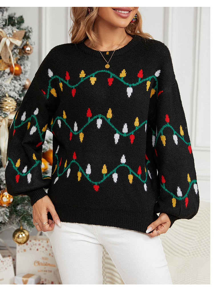 Women's Knitted Shawl With Loose Hollowed-out Knitted Blouse With Sleeves And Pullovers. Thin Knitted Sweater_voghion.com