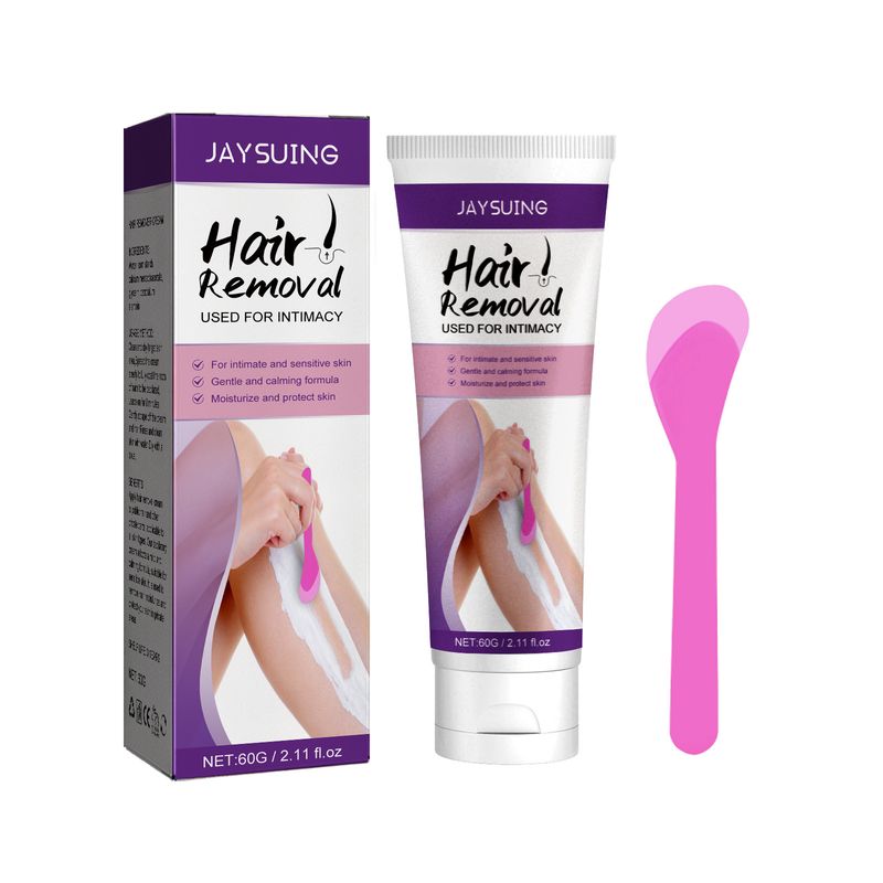Crema depilatoare Jaysuing este delicată, netransparentă, netedă și curată pentru axile, mâini, picioare și păr._voghion.com
