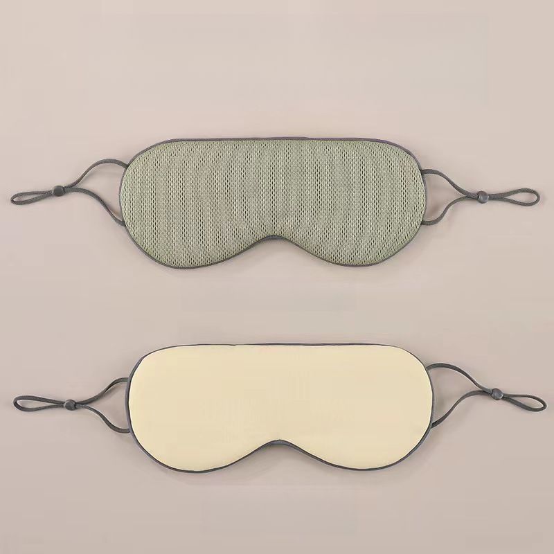 Doppelseitige Schlafmaske für Männer, Frauen, Erwachsene, Studenten, Lichtblockierung, Hilfe, nicht drückend, Müdigkeitslinderung, Kälte und_voghion.com