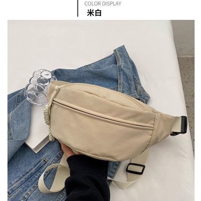 2025 Spring Summer New Korean Fashion Stylish Women's Waist Wide Shoulder Strap Small Crossbody Phone Bag_voghion.com