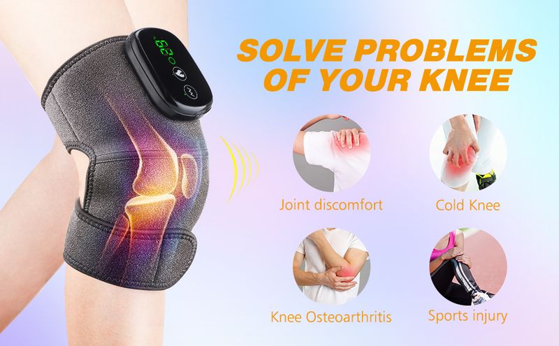 Electric Pad Fast Heating Therapy Knee Temperature Massar Arthritis Physiotherapy Shoulder Elbow Joint Vibration_voghion.com