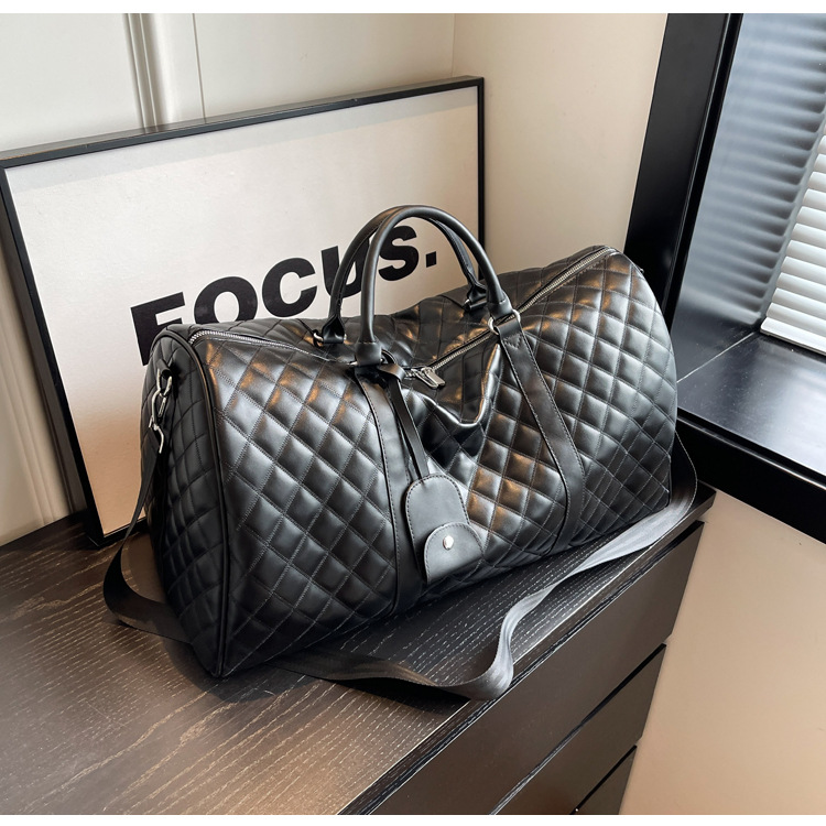 Ny forretningsrejsetaske til mænd med stor kapacitet til at forbedre udseendet, bagagetaske til opbevaring, shopping, sport og fitness til kvinder_voghion.com