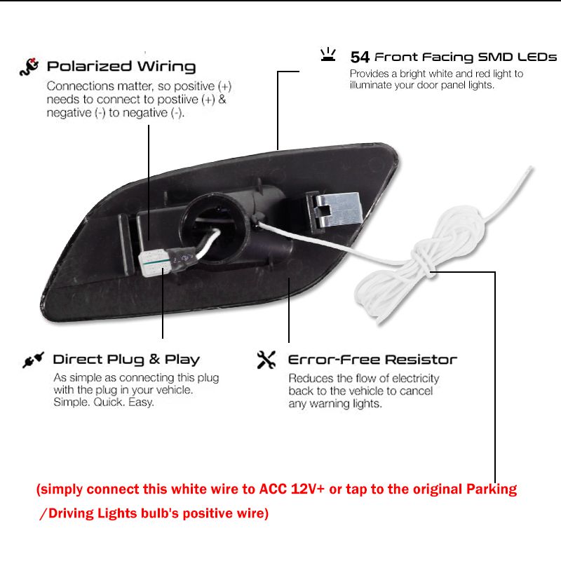 Luce di direzione anteriore a LED Switchback Amber con luci di marcia diurna bianche per Subaru Impreza RS 2002-2003_voghion.com