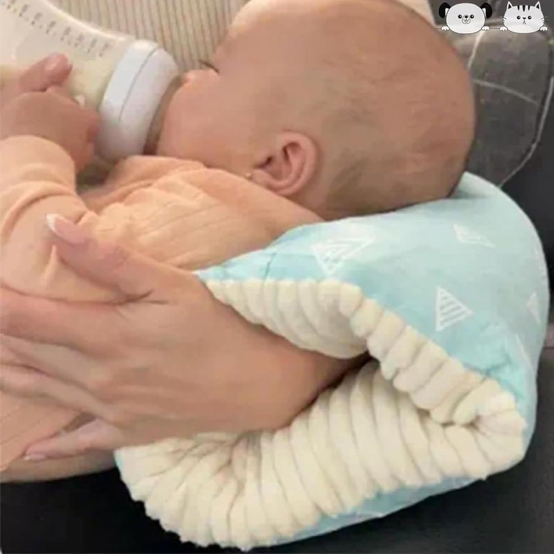 Cozie Cradle Baby Pillow, Nursing Pillows For Breastfeeding, Head Support Breastfeeding Pillows, Soft Cozy Cradle Arm Pillow, Baby Pillow For Newborn (P)_voghion.com